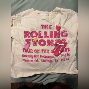 Rolling Stones Kids Cream long sleeve shirt